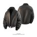 Men's Cleanfit Stand Collar Bomber Jacket - Short Quilted Cotton Coat With Design, Slim Fit, Lightweight & Stylish For Teens & Adults_voghion.com