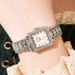 Women's Watches Diamond-encrusted Watches Are Simple And Fashionable Quartz Watch With Square Watch No Digital Scale_voghion.com