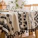 Böhmische Tischdecke, wasserdicht, waschbar, Baumwoll-Leinen-Mischgewebe mit geometrischem Druck, rechteckige Esstischdecke, Picknick-Heimdekoration_voghion.com