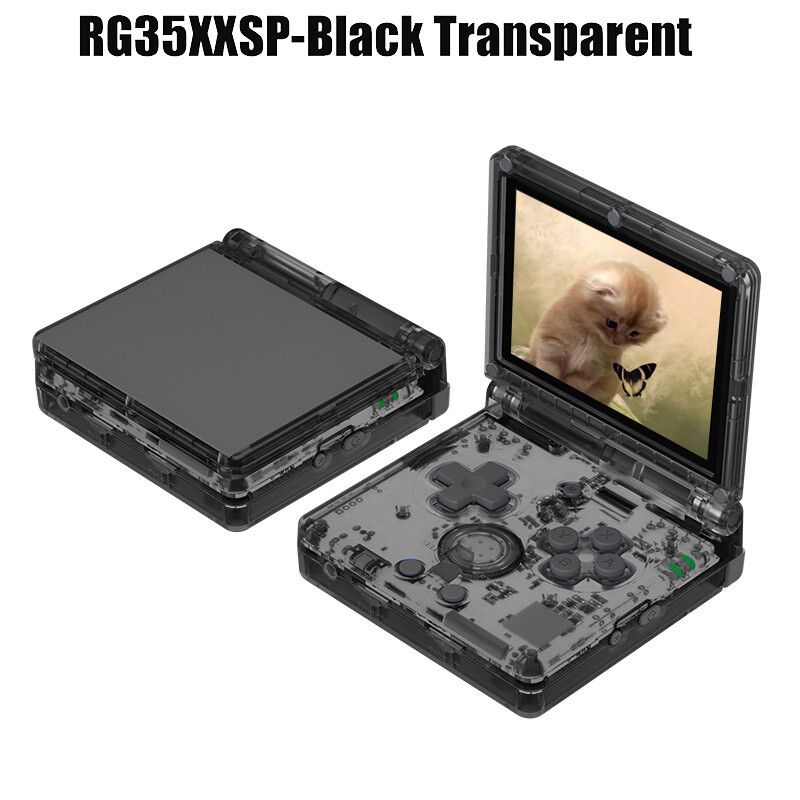 Console de jeu portable ANBERNIC RG35XXSP 3,5 pouces 3300 mAh 5000+ jeux Linux H700_voghion.com