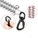 Steel Wire Pet Leash Rubber Coated Dog Chain Explosion-Proof Anti-Bite Tether Rope Durable Anti-Tangle Rotatable_voghion.com