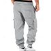 Cargohose mit mehreren Taschen für Herren – bequeme Jogginghose mit geradem Bein für Freizeitkleidung und Outdoor-Aktivitäten (Schwarz, Dunkelgrau, Hellgrau, mehr)_voghion.com