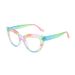 New Style Color Anti-Blue Light Cat Eye INS Fashion High-End Bare Face Glasses Frame BL908_voghion.com