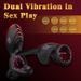 Golas APP Three Ring Lock Sperm Ring Penis Delay Vibration Resistance Ring Male Couple Fun Sex Products_voghion.com