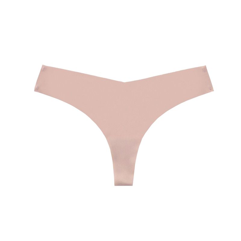 Underwear & Sleepwears Briefs Low Waist Seamless Sports One Piece Nude Quick Drying Ice Silk Underwear_voghion.com