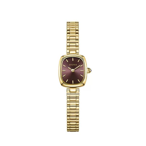 Little Gold Label Women's Light Niche Exquisite Square Watch 2024 New Small Dial Quartz Waterproof Wristwatch_voghion.com