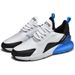 New Large Size Full Air Cushion Shock Absorption Couple Style Soft Sole Running Sports Casual Unisex Shoes_voghion.com