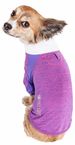 Pet Life Active 'Chewitt Wagassy' 4-Way Stretch Performance Long Sleeve Dog T-Shirt_voghion.com