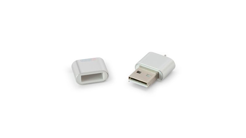 Keychain MicroSD Reader for Data Transfer Solution works for PC & MAC_voghion.com
