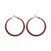 Light Luxury Versatile Ancora Red Atmosphere For Women Fashionable Temperament High-end Feel Square Round Face Hoop_voghion.com