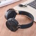 1 sæt headset Bluetooth-kompatibel stereo surround Ergonomi Design Understøttelse af kraftig bas AUX-indgang Trådløse øretelefoner_voghion.com