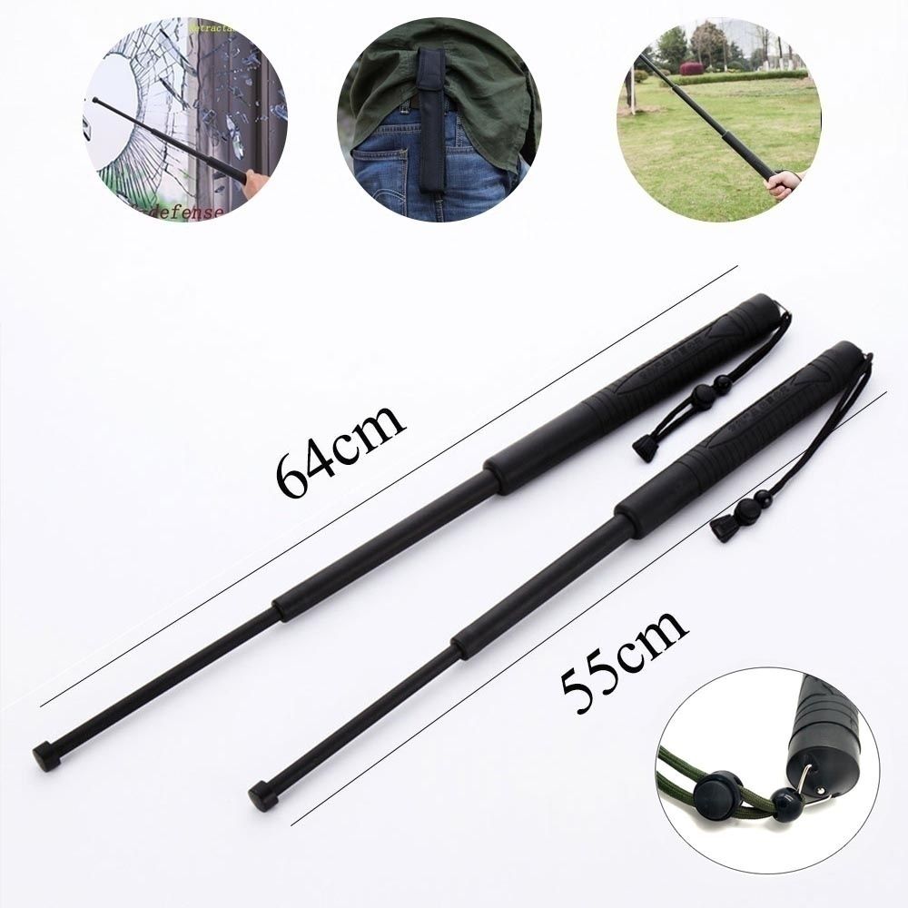 Retractable Stick Self-defense Self-defense Tools Can Be Broken Window Baton Weapons_voghion.com