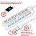 High Speed 4/7 Ports Hub 2.0 Adapter Expander Multi USB Splitter Multiple Extender With LED Lamp Switch For PC Laptop_voghion.com