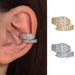 ins Fengling kígyó fülcsipesz áttört női retro temperamentum berakásos cirkon kígyó alakú fülcsont klip_voghion.com