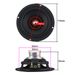 GHXAMP 4 Inch 25W Full Range Unit Speaker DIY Loudspeaker Vocal Instrument Three-stage Equilibrium 4OHM 1Pairs_voghion.com