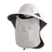 Cappello unisex con protezione UV e protezione per collo e viso - UPF 50+, leggero e ad asciugatura rapida per pesca, escursionismo e attività all'aperto._voghion.com