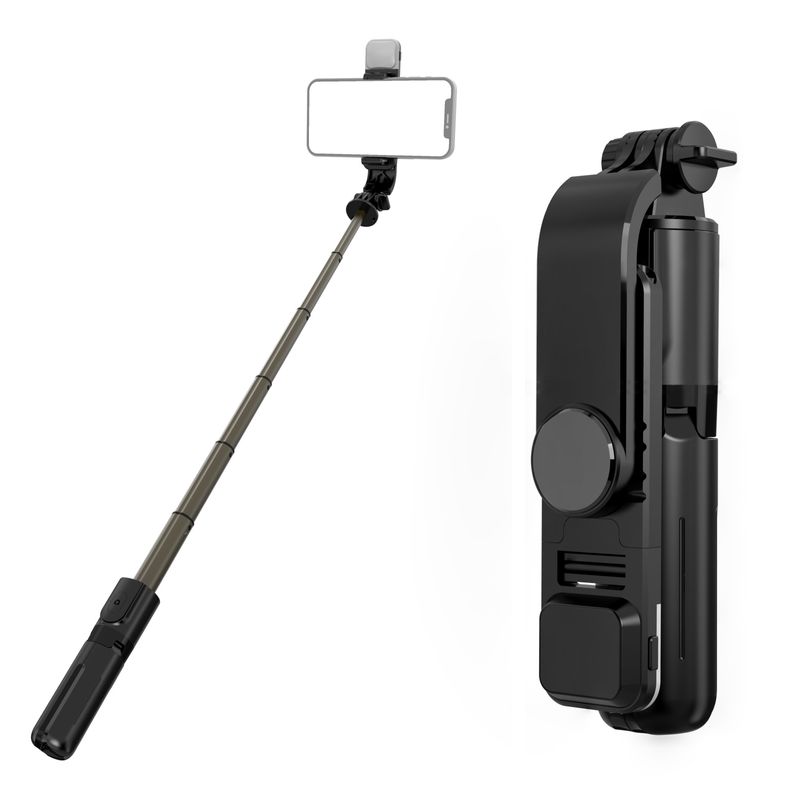 L10S Mini Fill Light Bluetooth Selfie Stick Tripod Mobile Phone Holder_voghion.com