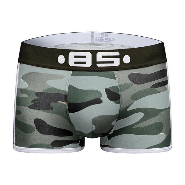 2025d 85BS New Style Men's Cotton Hip-lifting Breathable Comfortable Boxer Briefs With Packaging Bag BS144_voghion.com