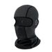 CycleBros Winterfiets Balaclava - Winddichte fleece skimasker met brilgat voor motorrijden, snowboarden en buitensporten (zwart/grijs, één maat)_voghion.com