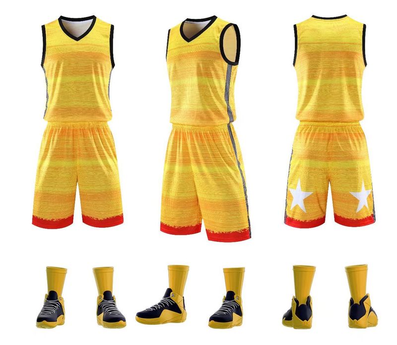 Costum de baschet, tricou imprimat pentru bărbați, maiou, uniformă sportivă de antrenament pentru competiții, dimensiune imprimată pentru echipe private_voghion.com