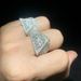 Hip Hop New Triangle Eye Zirkon Ring High-End-Modetrend Persönlichkeit Schmuck Herrenring_voghion.com