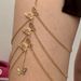 Sexy Thigh Elastic Multi-layer Butterfly Long Leg For Women Fashion Body Chain_voghion.com