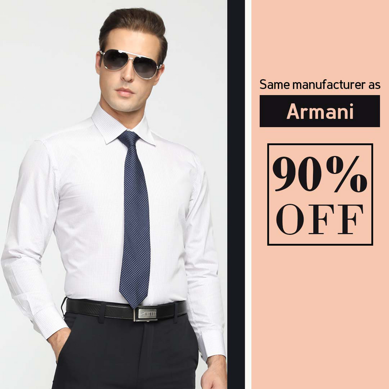 Urban Business Camicia da uomo a maniche lunghe da uomo a maniche lunghe in tartan fresco versatile da uomo_voghion.com