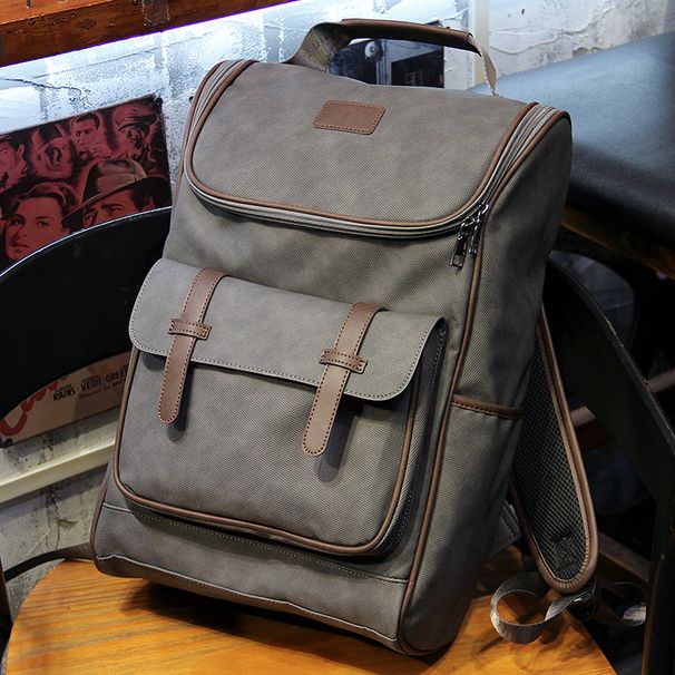 Korean-Style Outdoors Commute Large-Capacity Backpack_voghion.com