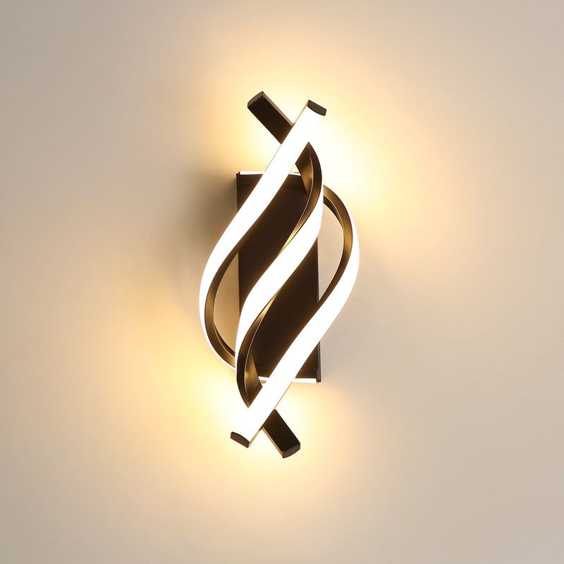 LED-Wandleuchte für den Innenbereich, 22 W, 2450 Lm, moderne Wandlampe, Wandleuchter für Schlafzimmer, 6500 K weißes Licht, für Esszimmer und Wohnzimmer_voghion.com