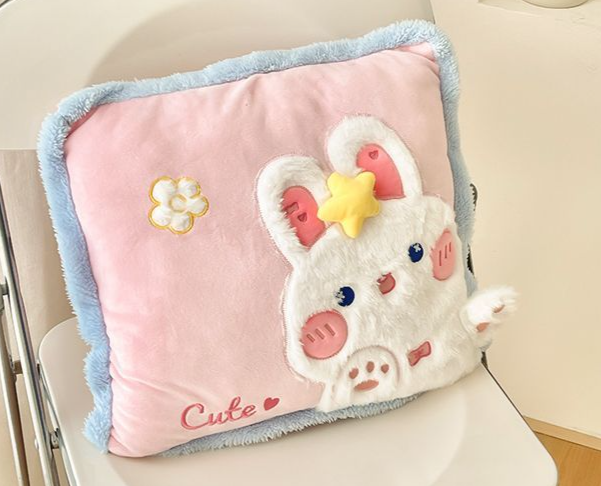 Coperta di alta qualità 2 in 1, cuscino a doppio uso, per auto, ufficio, aria condizionata, cuscino per pisolino_voghion.com