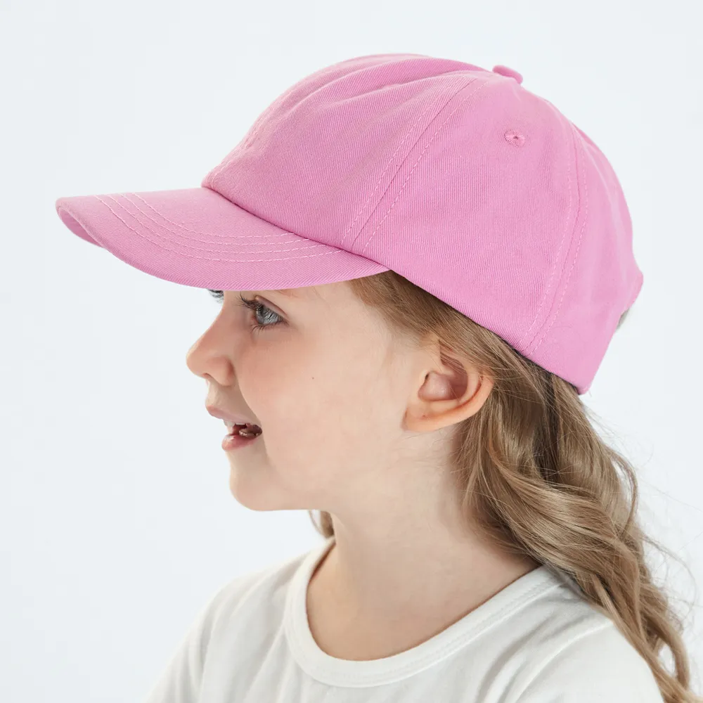 Casquette de baseball pour bébé 2023, simple, couleur unie, pour filles, casquettes de soleil, pour enfants, voyage, plein air, garçons, réglable, accessoires décontractés, 8 mois à 5 ans_voghion.com