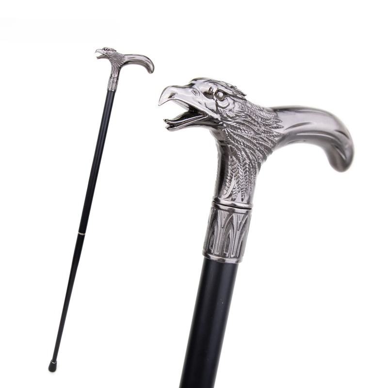 2024 Eagle Hawk Stok Moderigtig Dekorativ Stok Gentleman Elegant Cosplay Stok Knop Stavkrosier 93cm_voghion.com