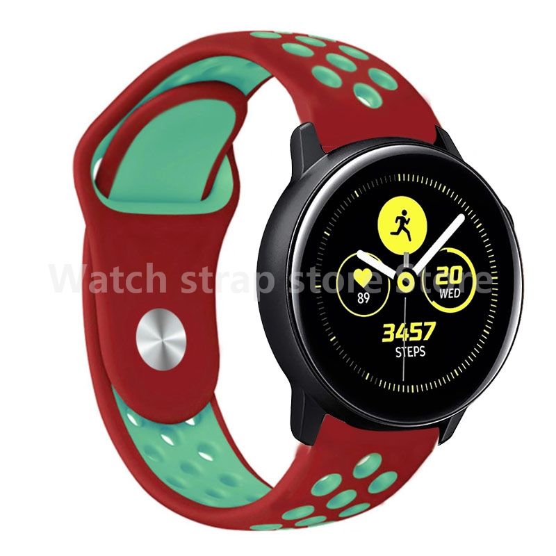 20mm 22mm Band für Samsung Galaxy Uhr 3/4/5 Active 2 Armband 40mm/44/41mm Gear S3 46/42mm Correa Armband Huawei Uhr GT2 Armband_voghion.com