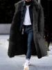CT Hot-Selling Shearling Men's Coat Leather Wool Jacket Four Colors Eight Sizes Extra Long_voghion.com