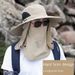 Hot Sale 360 Degrees Protection Sun Wide Brim Anti-UV Agricultural Work With Face Mask Outing Summer Fisherman Hat_voghion.com