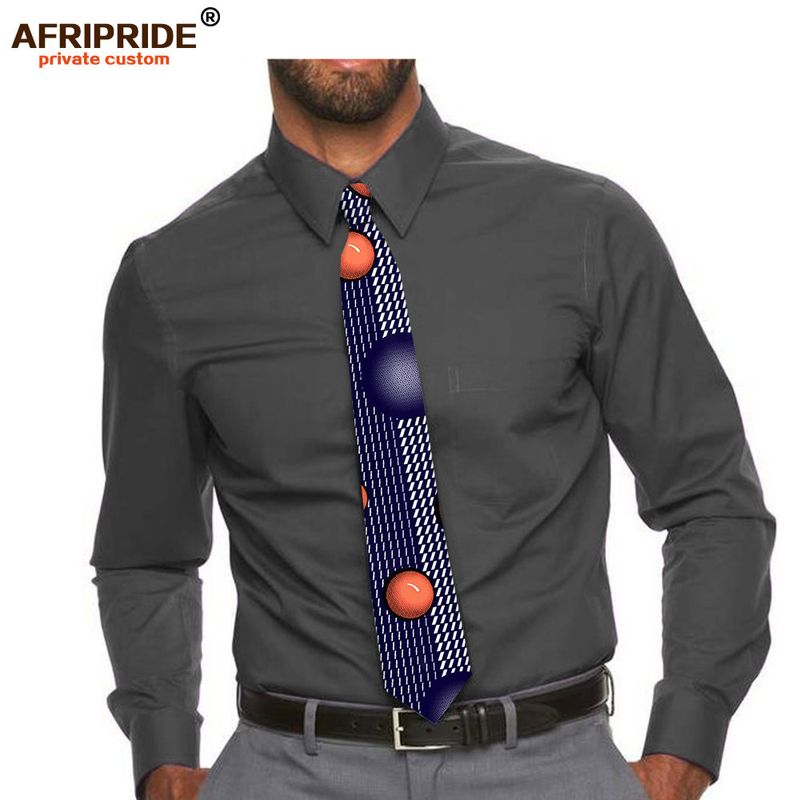 African Printed Wax Cloth Men's Tie Dropshipping Cross-border Supply AFRIPRIDE_voghion.com