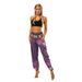 Women's Printed Lanterns High Waist Pocket Yoga Pants Loose Fit Athletic Wear Pants_voghion.com