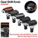 New Styg Leather Automatic Stick Gear Shift Knob Lever Handball Hyundai Ix35 Ix25 Mistra Tucson For Kia Sportage R K4 K3_voghion.com