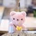 Cute Bear Plush Toy Keychain Adorable Teddy Bear Bag Accessory Animal Stuffed Soft_voghion.com