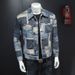 Abiti da uomo vintage per realizzare vecchi patchwork mendicanti giacca di jeans da uomo_voghion.com