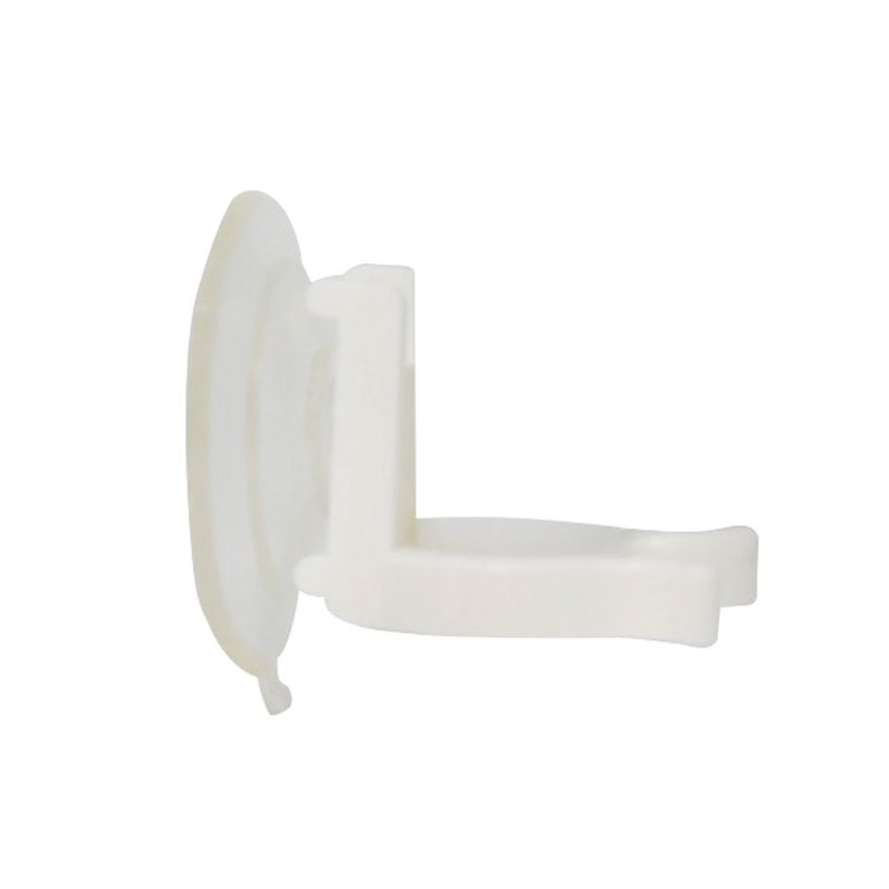 Flameless LED Candle Holder With Suction Cup & Adjustable Pole, Clear PVC Wall-Mounted Base For Secure Decorative Lighting (Plastic, Universal Fit)_voghion.com