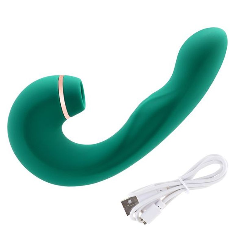 Female Pulsating Sucking Vibrator 3 in 1 Dildo l Clitoris Orgasm Sucker Massager Suitable for Women Erot_voghion.com