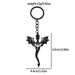 Four-pterosaur Zinc Alloy Keychain Cool Fantasy Book Merchandise Keychain Pendant Student Accessories_voghion.com