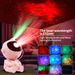 Proyector de luz nocturna con forma de estrella y galaxia, astronauta, nebulosa estrellada, lámpara LED de techo para dormitorio, hogar, decoración, regalo para niños_voghion.com