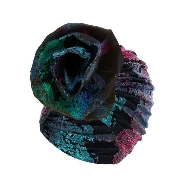 Muslimihattu Bandanahattu Boheemi huppuhattu Suosittu nutturahattu pehmeä hattu_voghion.com