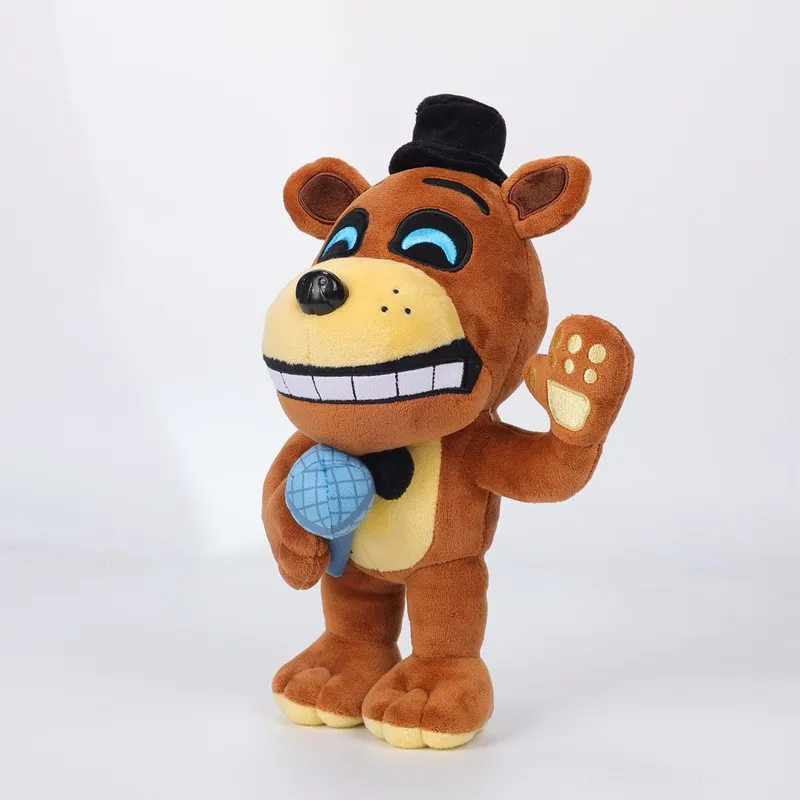 1/4Pcs Five Night At Fredde Fnaf Mignon Jouets En Peluche Jeu Poupée 25 CM Ours Loup Dessin Animé Poupées En Peluche Fredde Jouets Pour Enfants Cadeaux_voghion.com