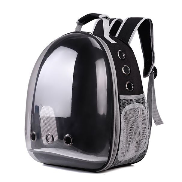 Cat Carrier Backpack Large Capacity Transparent Dog Space Handheld Waterproof Pet Box Bag_voghion.com
