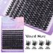 False Eyelashes 10 Rows Of Single Cluster Segmented False Eyelashes D Curl Curling Daily Natural Simulation Three Dimensional Eyelashes_voghion.com