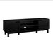 Modern 2-Door Open Storage TV Stand For TVs Up To 65 Inches_voghion.com