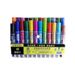 12-Color Dual-Tip Permanent Markers Set - Oil-Based Fine & Broad Tip For Art, Office & School - Vibrant, Quick-Drying, No Bleed_voghion.com